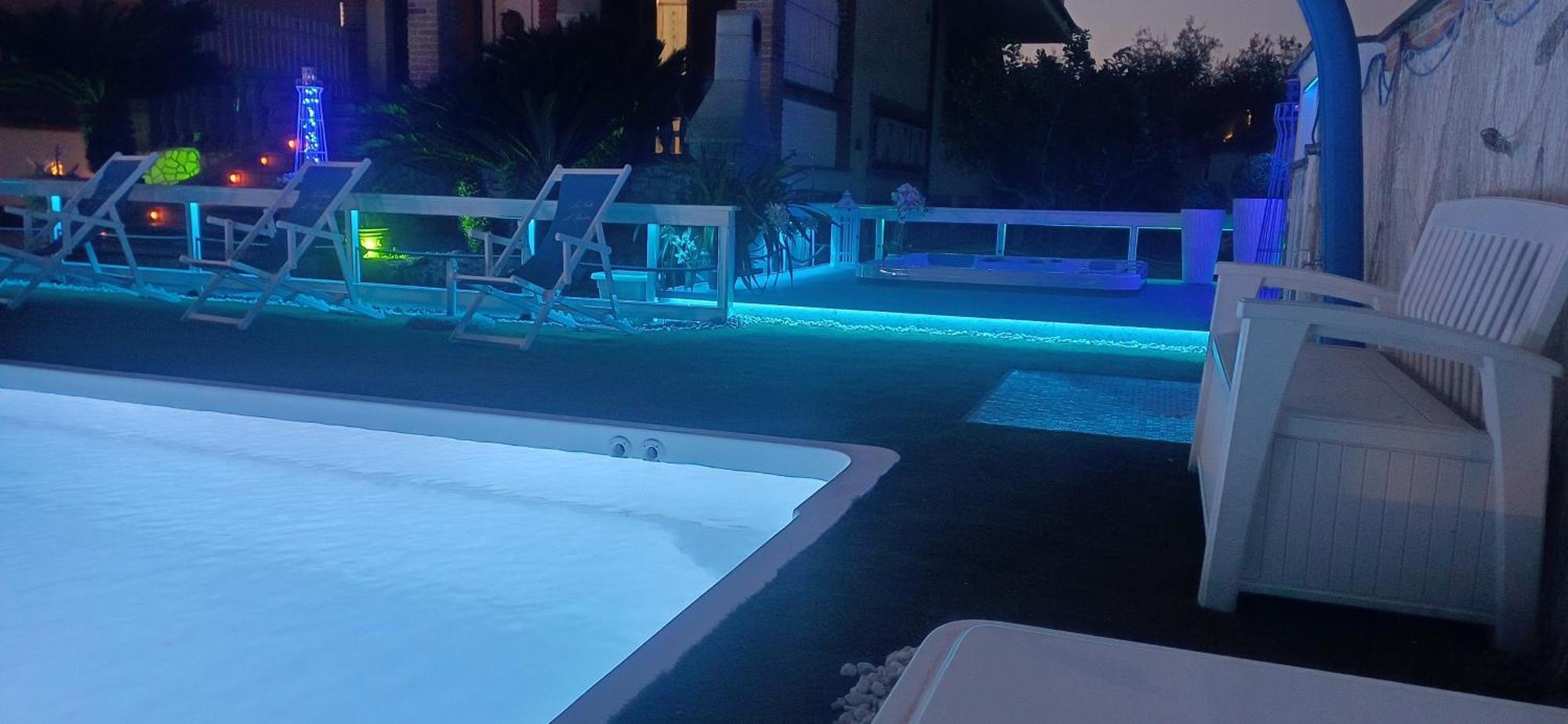 Alloggi Turistici Con Piscina Palestra Jacuzzi Sauna 안치오 외부 사진