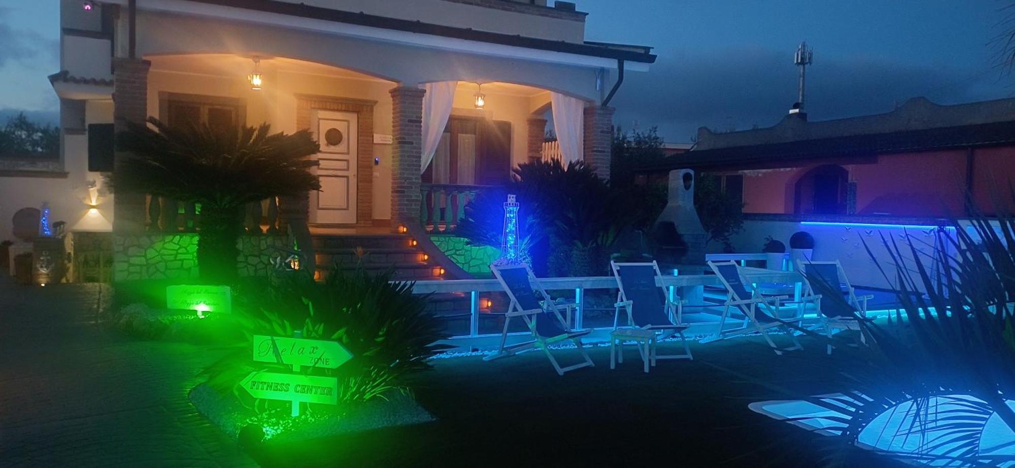 Alloggi Turistici Con Piscina Palestra Jacuzzi Sauna 안치오 외부 사진